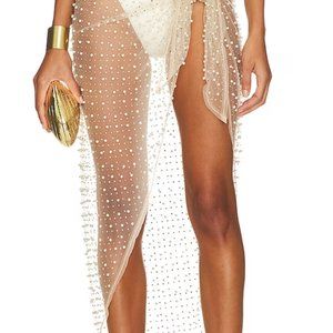 Faux Pearl Beach Sarong | Beach Bunny